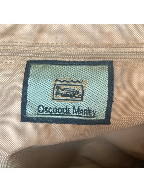 Osgoode Marley Organizer Backpack Brown Leather 10x12 Work Professional main image 6
